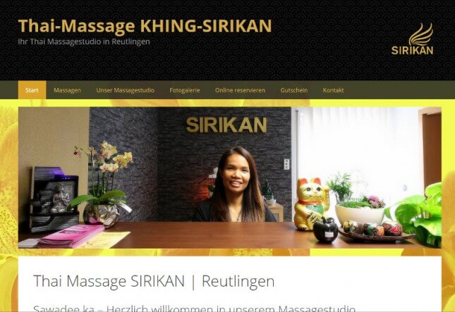 Thai Massage Reutlingen Sirikan